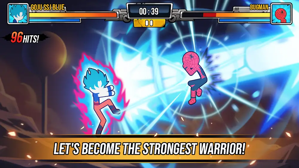 Super Stickman Dragon Warriors screenshot 2