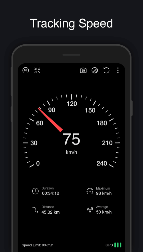 Speedometer screenshot 2