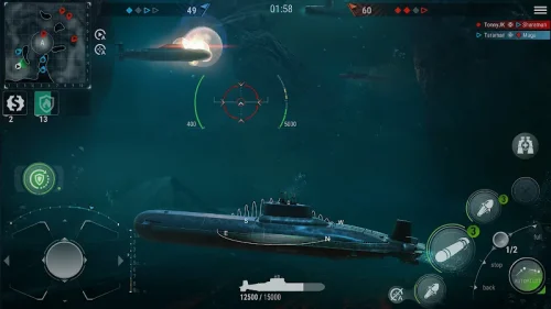 WORLD of SUBMARINES: Navy PvP screenshot 2