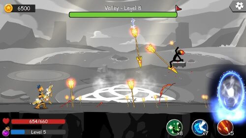 Stickman Fight Archer Survival screenshot 2