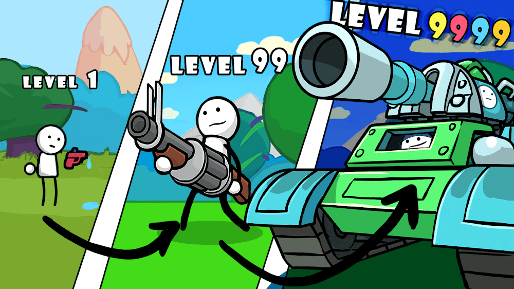 One Gun: Stickman screenshot 2
