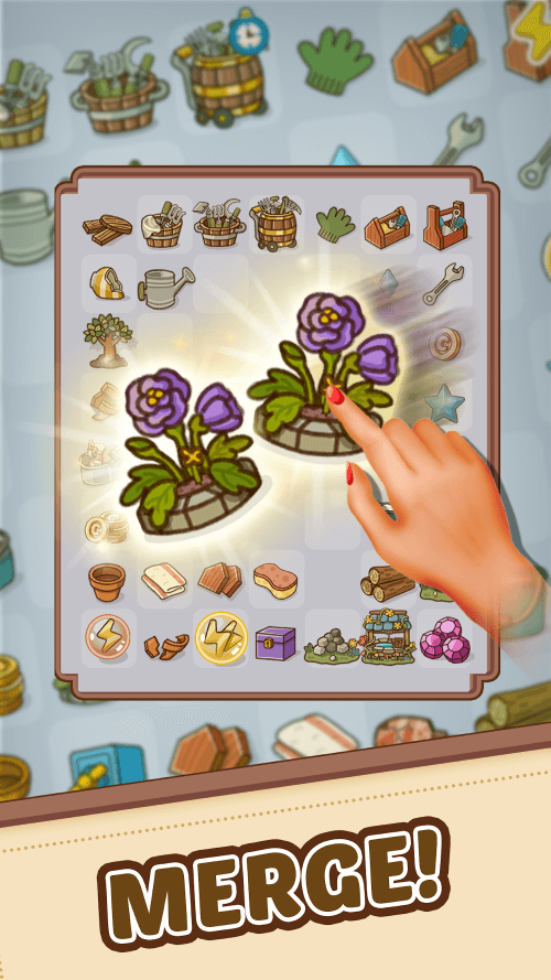 Merge Cartoon : Renovate Town screenshot 2