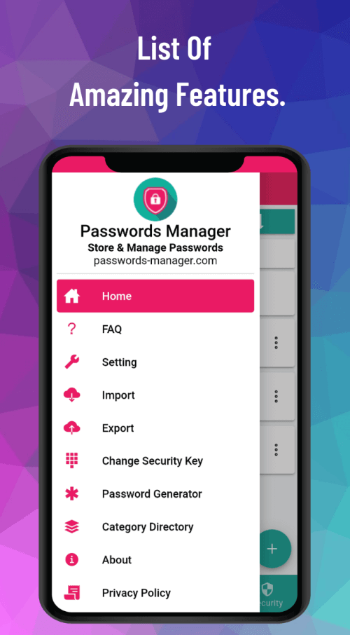 PM Pro: Password Manager screenshot 2