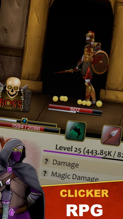 Infinite Dungeons: Clicker RPG screenshot 2