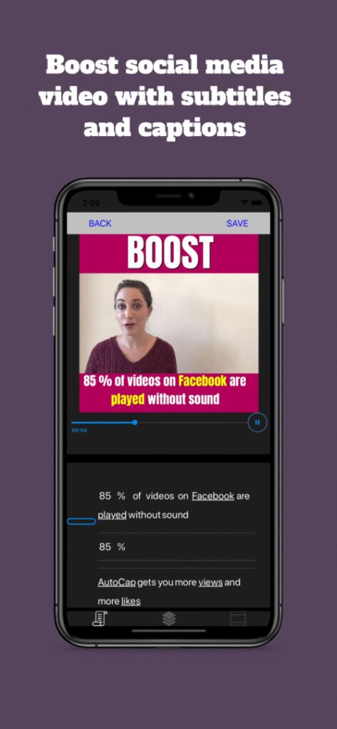 AutoCap screenshot 2