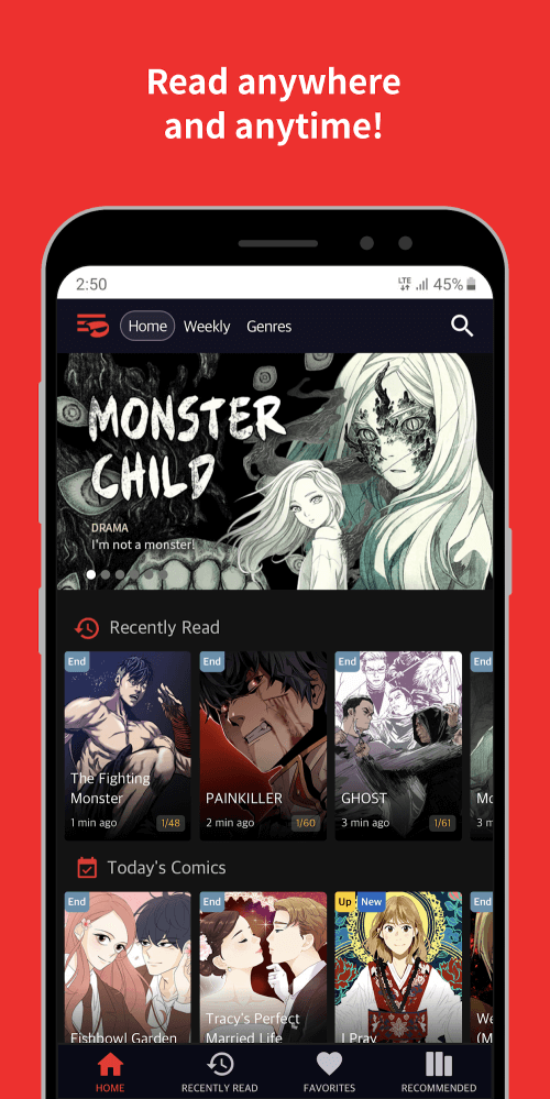 Toomics – Read Premium Comics screenshot 2