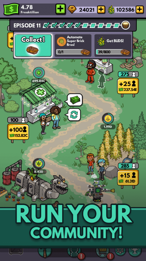 Bud Farm: Idle Tycoon screenshot 2