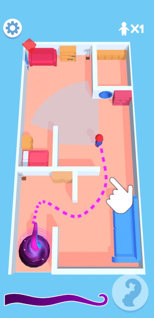 Tentacle Monster 3D screenshot 2