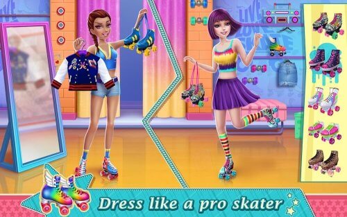 Roller Skating Girls screenshot 2