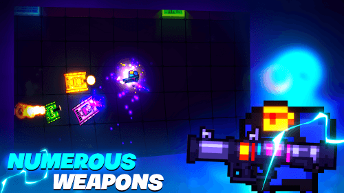 Laser Tanks: Pixel RPG screenshot 2
