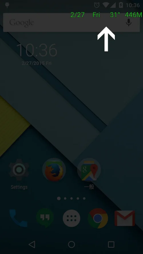 Status Bar Mini Pro screenshot 2