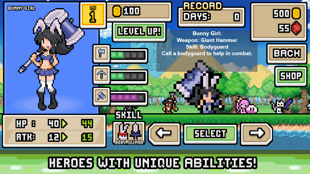 Ultra Pixel Survive: RPG screenshot 2