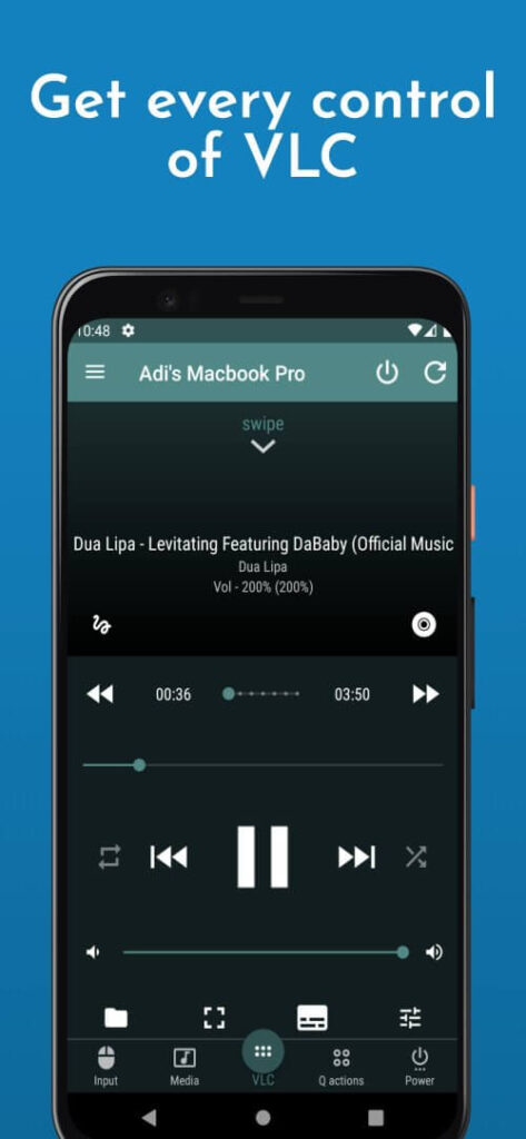 VLC Mobile Remote screenshot 2