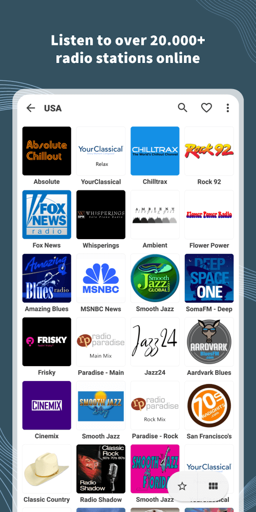 VRadio – Online Radio App screenshot 2