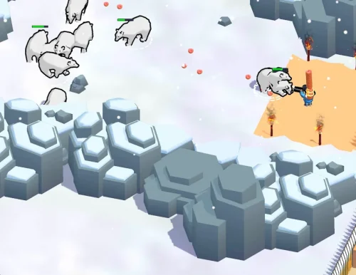 Hunter Survivor: Whiteout screenshot 2