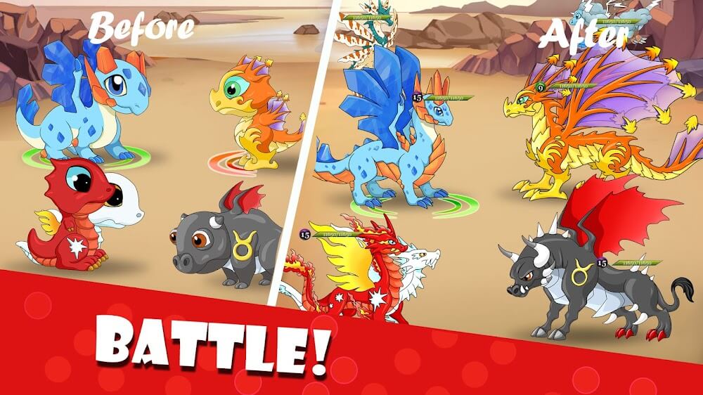 Dragon Battle screenshot 2