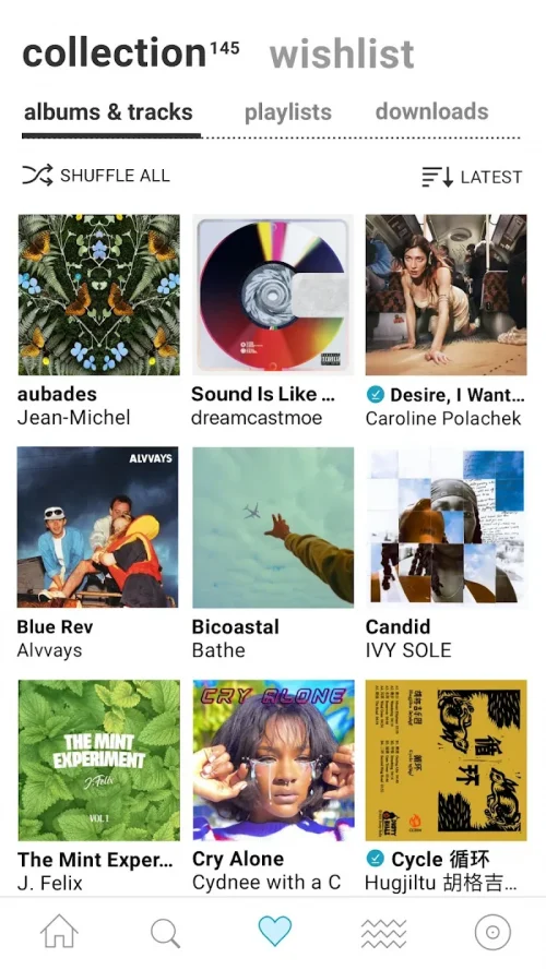 Bandcamp screenshot 2