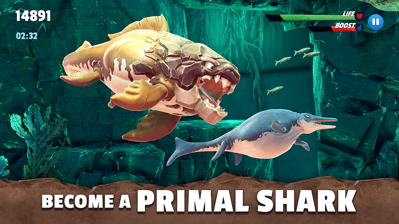 Hungry Shark Primal screenshot 2