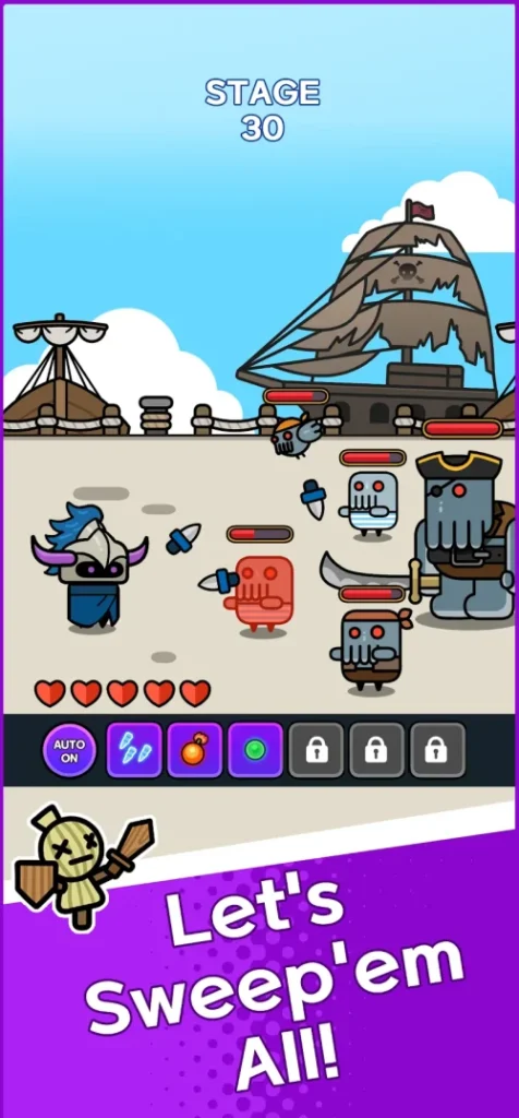 God of idle: Growing Warriors screenshot 2