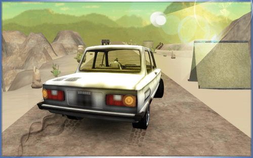Old Classic Car Race Simulator screenshot 2