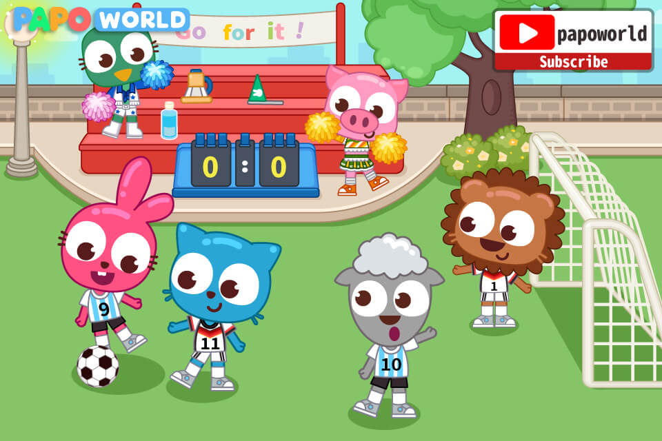 Papo Town School Life screenshot 2