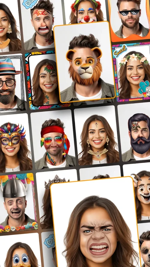 Snap Face Detection (Live Funny Face Camera) screenshot 2