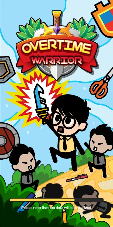 Overtime Warrior Idle RPG screenshot 2