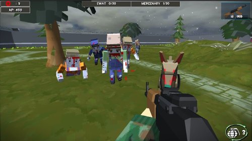 Combat Pixel Zombie Survival screenshot 2