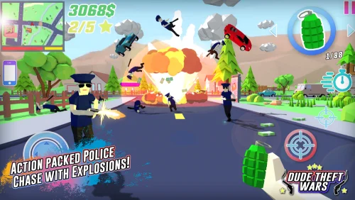 Dude Theft Wars screenshot 2