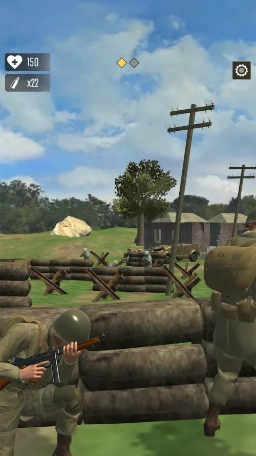 Frontline Heroes screenshot 2