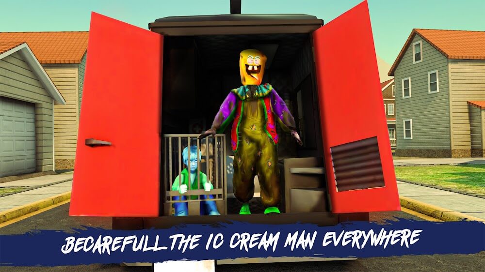Crazy Ice Scream Freaky Clown screenshot 2