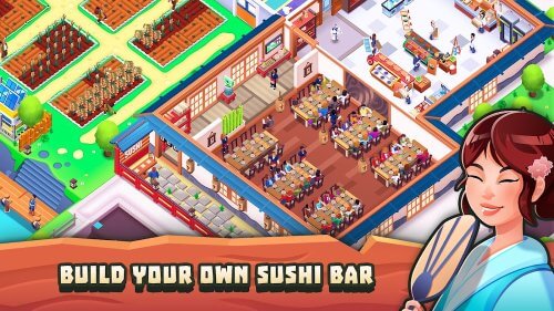 Sushi Empire Tycoon—Idle Game screenshot 2