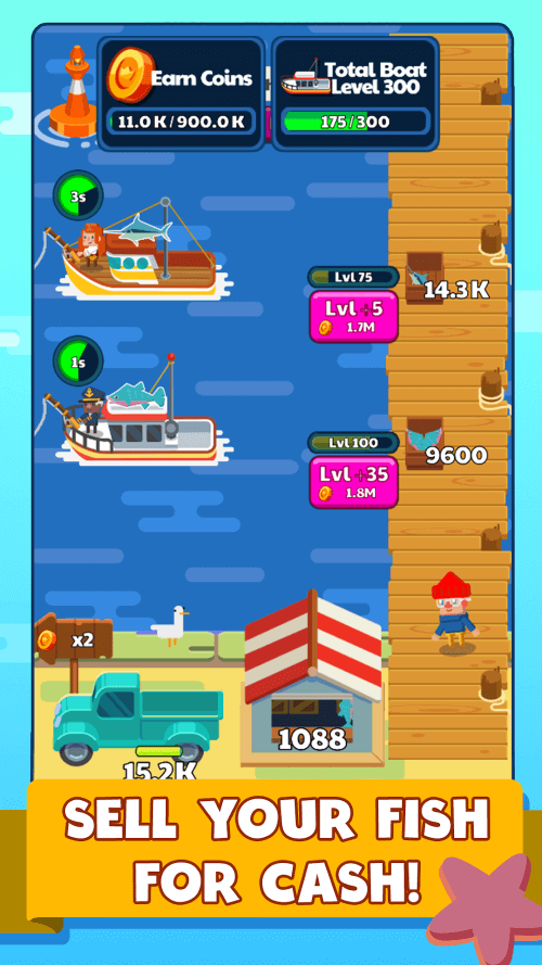 Idle Fishing Story screenshot 2