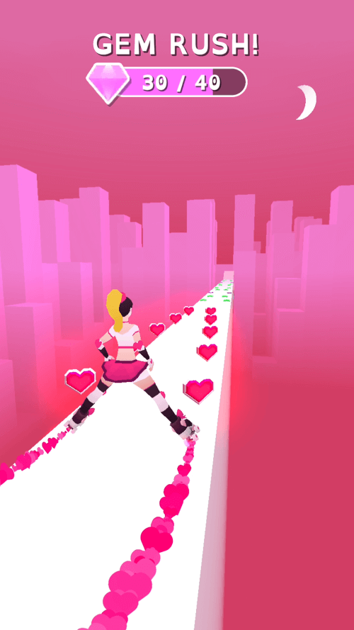 Sky Roller: Rainbow Skating screenshot 2