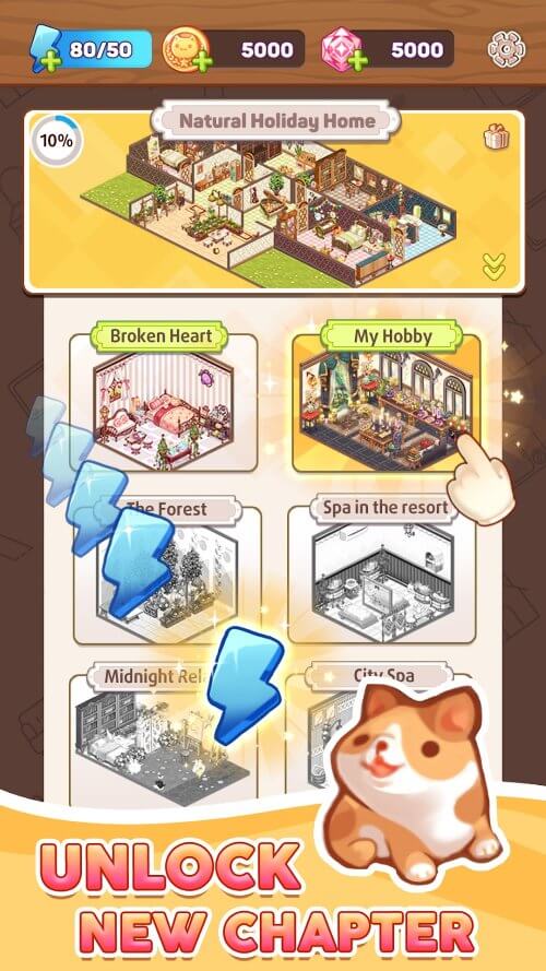 Kawaii Puzzle: Unpacking Decor screenshot 2