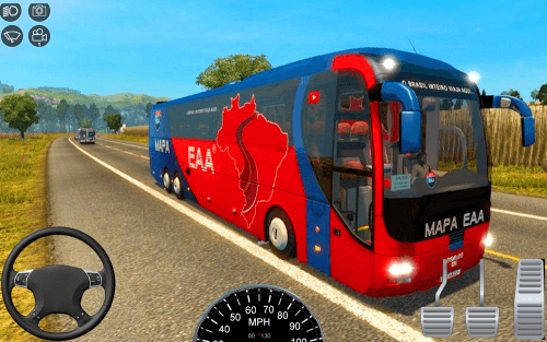 Euro Coach Bus Simulator Games screenshot 2