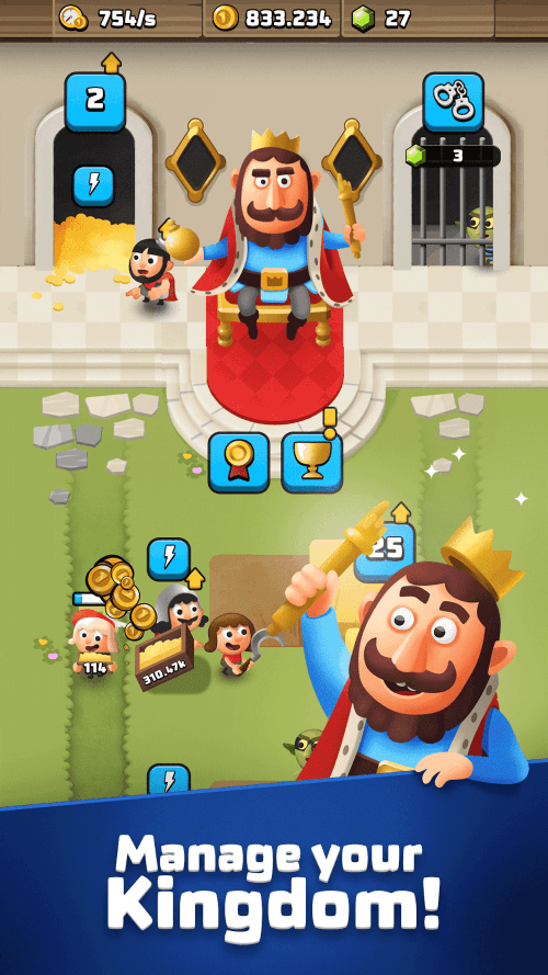 King Royale: Idle Tycoon screenshot 2