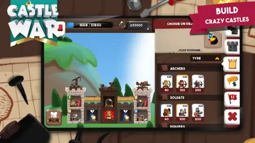 Castle War: Idle Island screenshot 2
