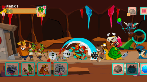 Monster Rush: Strategy TD screenshot 2