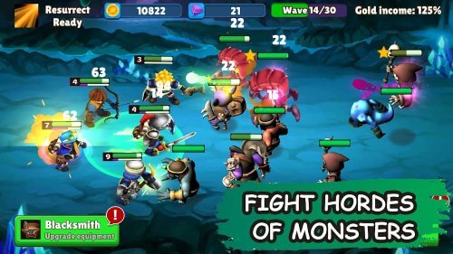 Idle Warrior Tales screenshot 2