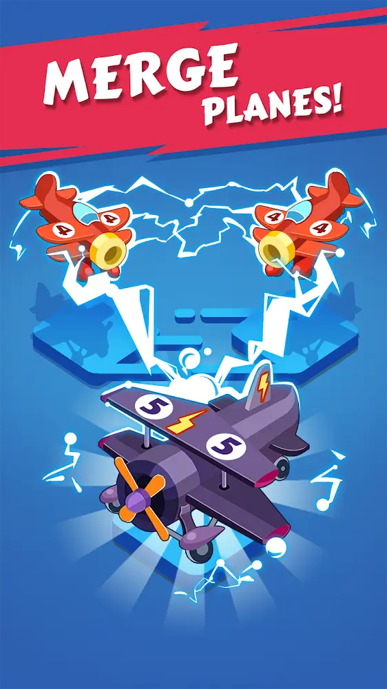 Merge Plane – Click & Idle Tycoon screenshot 2