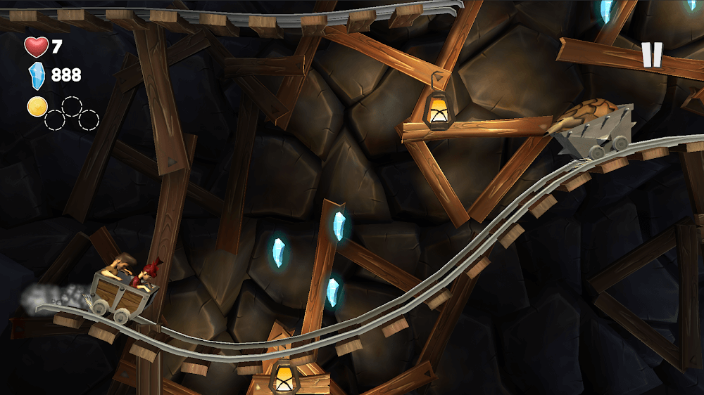 Minecart Mountain: Platformer screenshot 2