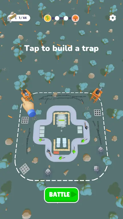 Hyper Loop Zombie Defense screenshot 2