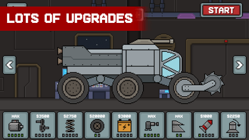 Death Rover: Space Zombie Race screenshot 2