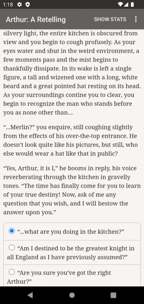 Arthur: A Retelling screenshot 2