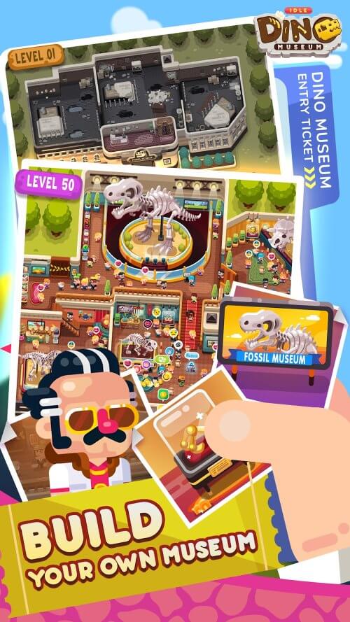 Idle Dino Museum screenshot 3