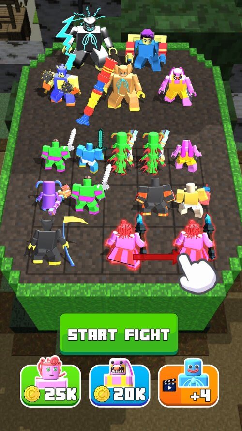 Craft Merge Battle Fight screenshot 3