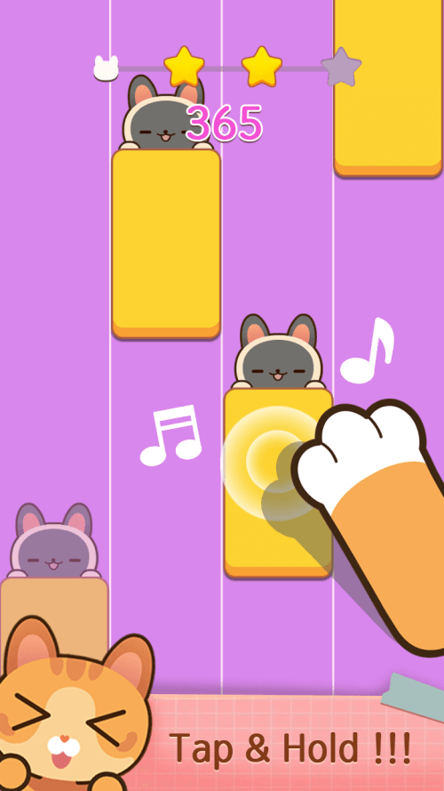 Piano Cat Tiles – Room Design screenshot 3