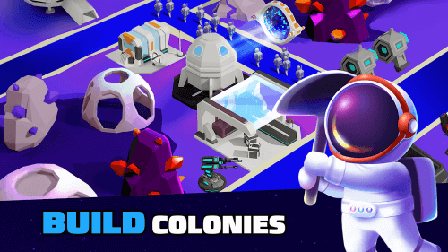 Space Colony: Idle Click Miner screenshot 3