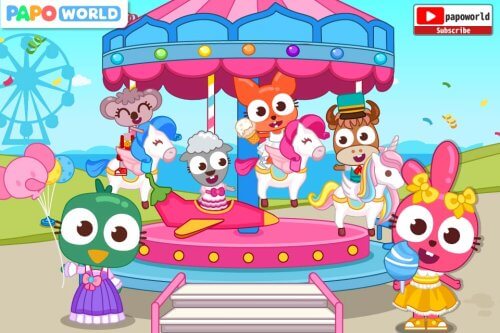Papo Town: Amusement Park screenshot 3